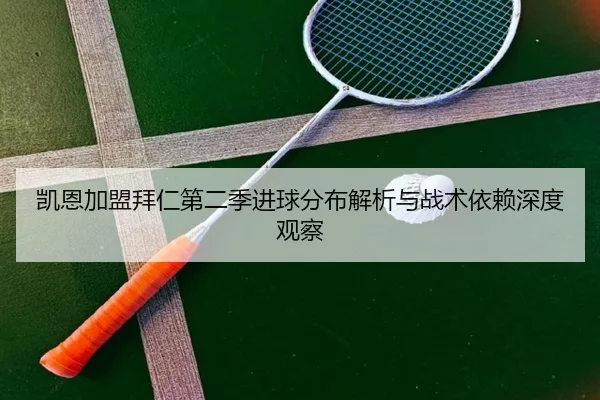 凯恩加盟拜仁第二季进球分布解析与战术依赖深度观察